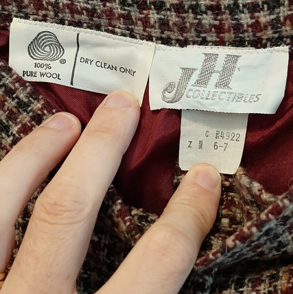 ❌SOLD❌ Vtg Houndstooth Union Made Slacks Pants XS - Picture 5 of 13